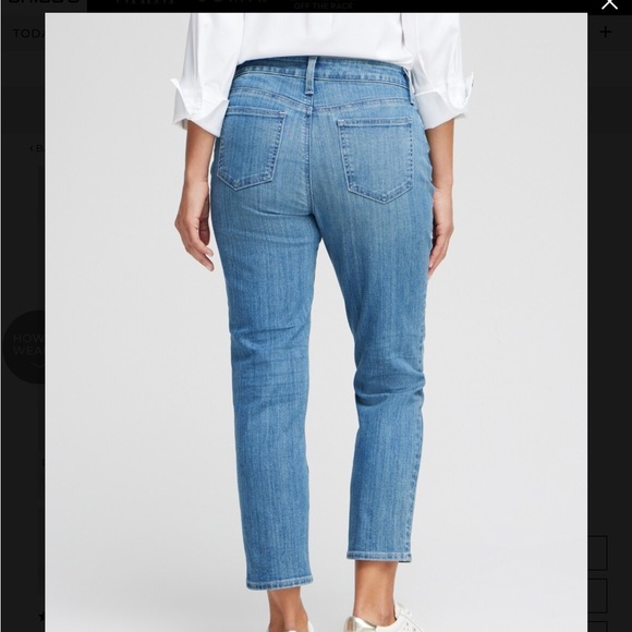 Chico Girlfriend Cropped Jeans size 2 - Picture 2 of 8